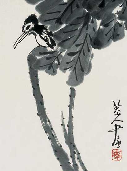 八大山人（款） 花鸟 册页（十开选一）